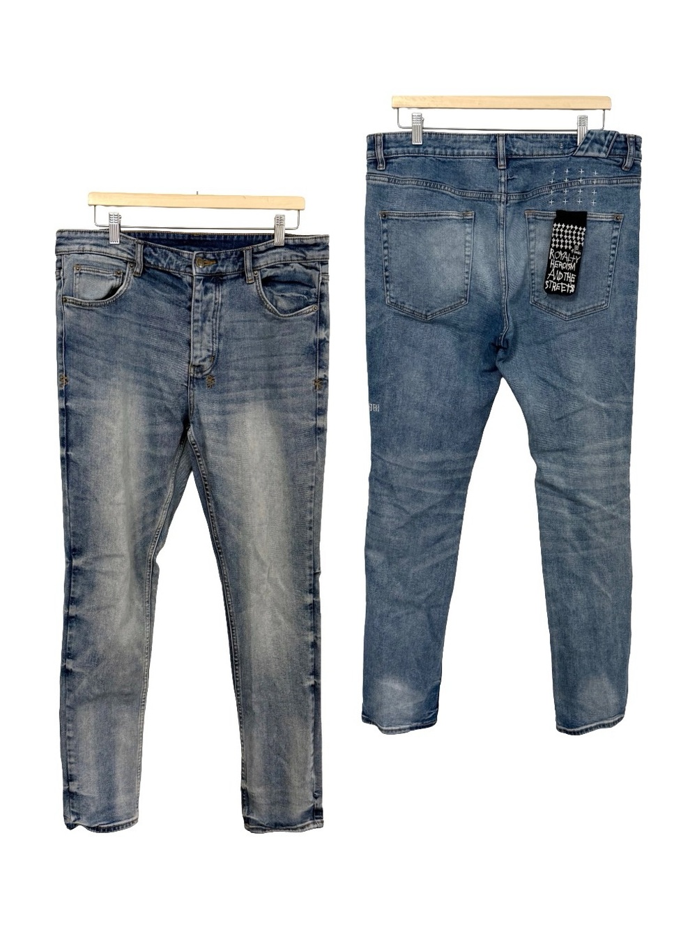 Ksubi Men’s Chitch Pure Dynamite Slim Fit Tapered Denim Jeans $195 MSRP